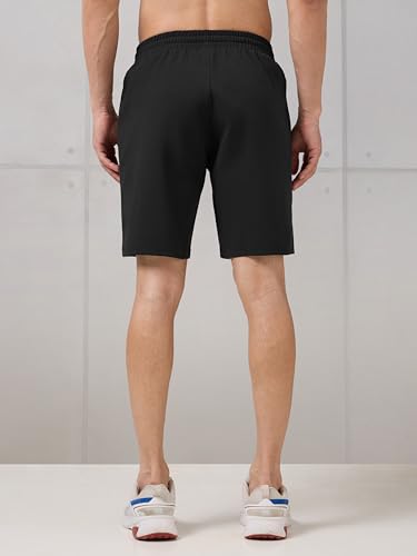 Image of TECHNOSPORT Men's Active Out Shorts ELASTOPLUS Stretch Quick Dry Sports Shorts for Gym Running Training Slim Fit Pocket UPF50+ Anti Odour