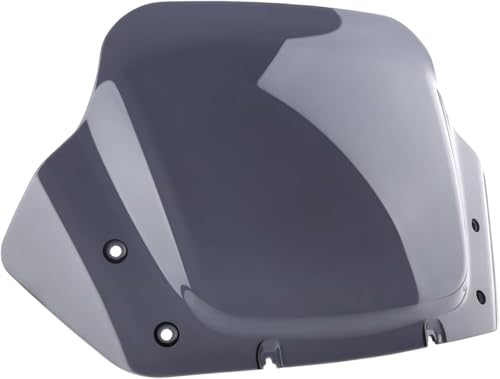 Image of 14 inch Smoke Wave Windshield Windscreen Wind Splitter Compatible for Harley Davidson CVO Street Glide FLHXSE 2023-2024, Street Glide FLHX 2024-up