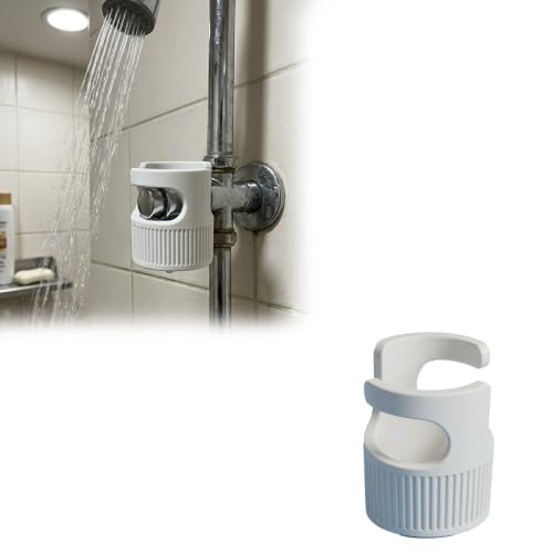 Public Shower Button Lock Timed Shower Valve Clip Gym Shower Push Holder Pool Bathroom Lock Device Shower Keep On Tool Accessory for Club Camp Beach
