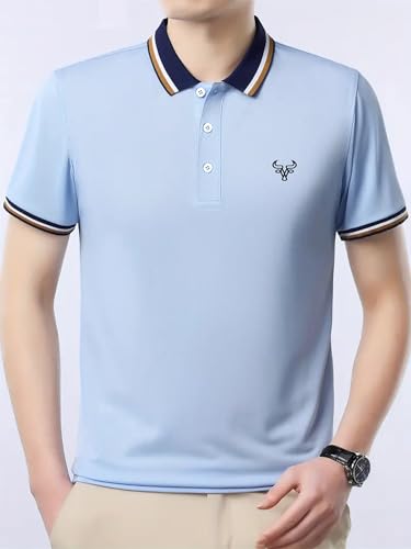 Image of Lymio Polo T Shirt for Men || T Shirt for Man || Collar T Shirt Style Men (Packs Also Available) (Polo-81-84)
