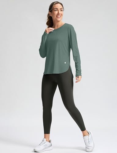 Image of Women's Sun Shirts UPF 50+ Long Sleeve UV Protection Shirt Lightweight Quick Dry Workout Hiking Tops for Women