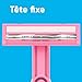 Gillette Venus Daisy Classic Disposable Razors for Women, 18 Count, Hair Removal for Women