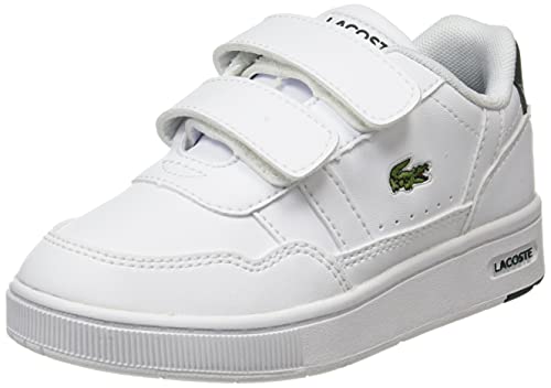 Lacoste Sport Mixte enfant baskets T-Clip, wht/dk grn, 36