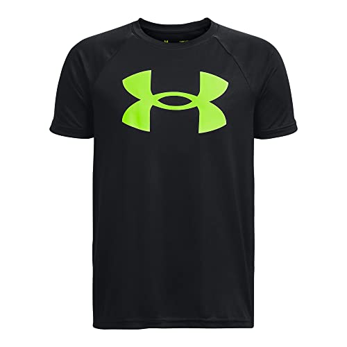 Image of Under Armour Boys' Tech Hybrid Printed Fill Short-Sleeve T-Shirt