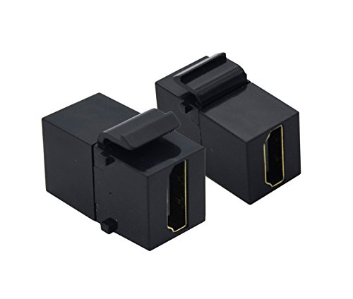 Preisvergleich Produktbild Value 25.99.8208 HDMI Keystone Modul Schwarz