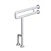 Wc Grab Bar for Anziani Antiscivolo con Sedia a Rotelle Bagno Corrimano di Sicurezza Ferro di Cavallo Rail in Acciaio Inox con Gli Anziani Gambe di Sostegno Toilette Assistere Equilibrio(60×70 cm)