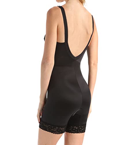 Va Bien Women's Minus Touch Vintage Bodysuit With Legs 1292 34Dd Black #TOP3