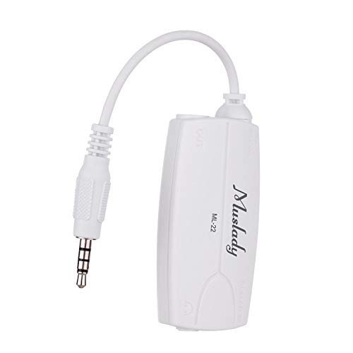 EastdallAdaptador Conversor De Música,ML-22 Guitar Audio Interface Connector Converter for Electric