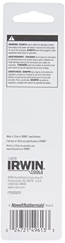 Irwin Tools 49613 Brad Point Drill Bit, 3/16" #TOP2