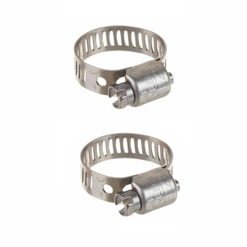 GULUANT 2 Pack Replacement #32 Stainless Steel Clamp with 410 HEx Screw 2-1/2 Inch Max for Primex 85026