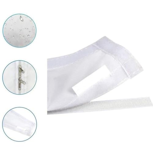 Kit sellador de ventana universal con cremallera para optimizar tu aire acondicionado portátil 5