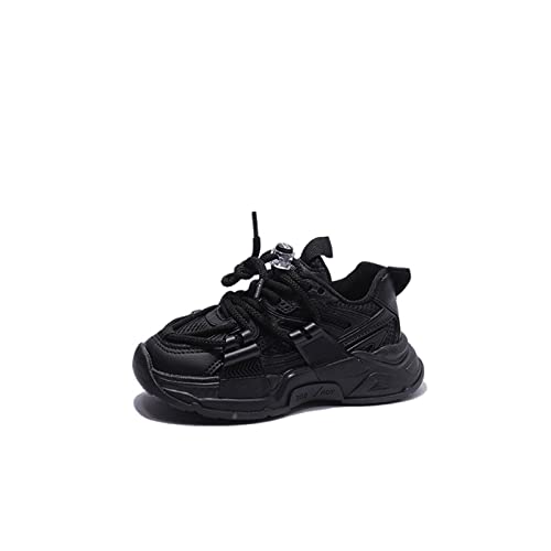Moda Primavera Verão Crianças Esportes Meninos Sapatos de Corrida Flat Light Mesh Respirável Confort