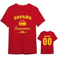 Camiseta Personalizada España Campeones Mundial - Selección