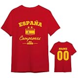 Camiseta Personalizada España Campeones Mundial 2026 - Selección Española