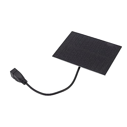 Mini Solar Panel, Portable Lightweight Solar Panel Solar Panel 5W 5V Small Size Light Weight Environmental Friendly Solar Panel Charger for Mobile Phonesc Camera Small