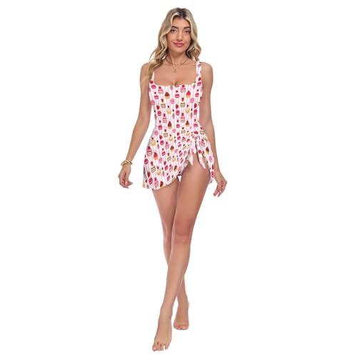 Maillot de bain une pièce femme robe de bain Pinktripe vacances et plage