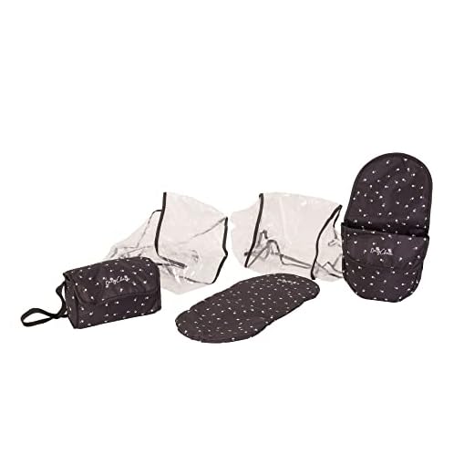 Daisy Chain Paquete de Accesorios del Cochecito para muñecas Pinnacle (Limited Edition Twilight)