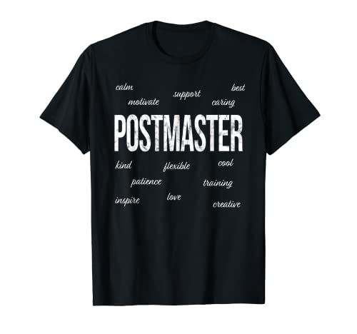 Postmaster Tshirt Funny Gift T-Shirt