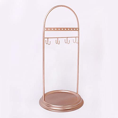 Dynwave Suporte de exibição de joias de mesa, ganchos, suporte multifuncional para de pingente