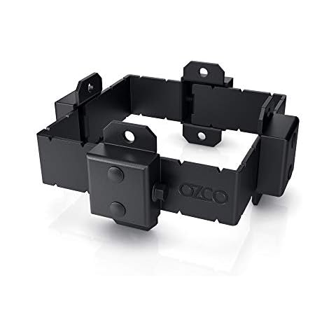 Ozco Building Products 51786 Ironwood 6x6 Post Band, (1 per Pack), Black Cover