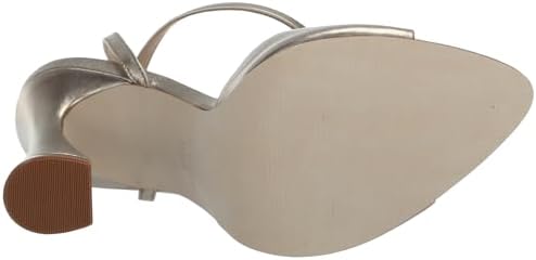 Steve Madden Women's Beki Heeled Sandal, Gold Leather, 9 | Image 3