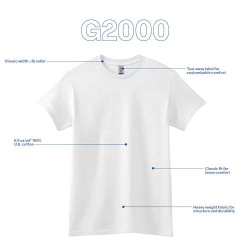 gildan ultra cotton t-shirt style g2000 multipack