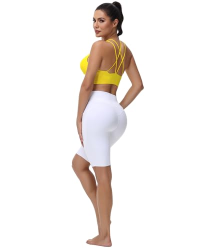 Image of MotoRun Bralettes for Women, Strappy Sports Bra Push up Bralette Sexy Bras Rave Top