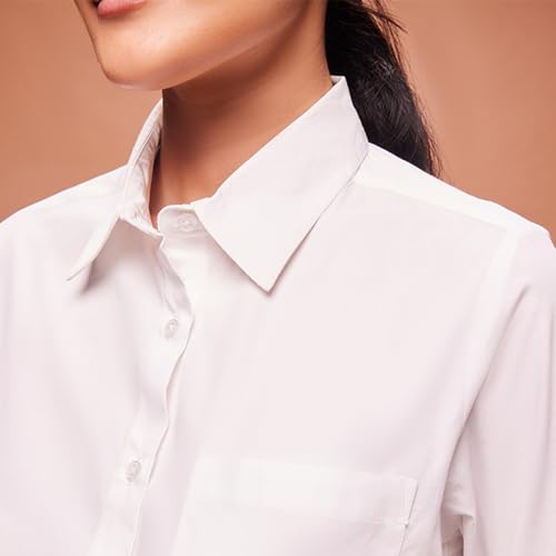 Image of Bombay High Women's Solid Slim Fit Shirt