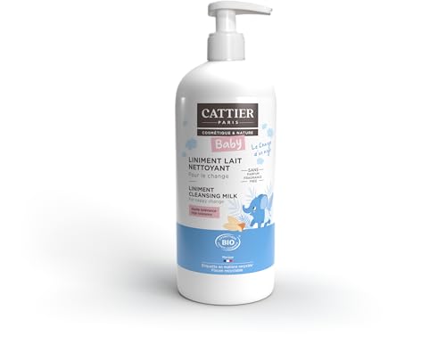 Cattier bébé liniment lait nettoyant bio pour le change 500ml