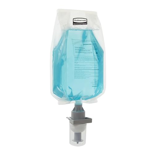 Image of Rubbermaid Commercial Products Flex Moisturizing Foam Hand Soap Refill, 1300mL, Light Floral Scent, Green Seal Certified, Compatible with RCP's Flex Dispensers, for Restrooms in Schools /Gyms