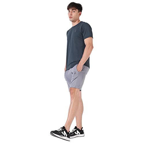 Image of Campus Sutra Men Polyester Regular Fit T-Shirt