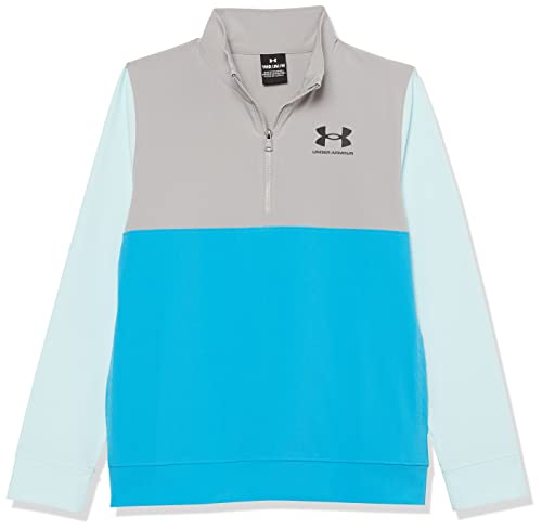 Veste tissée Under Armour Boys légère et respirante demi-zip