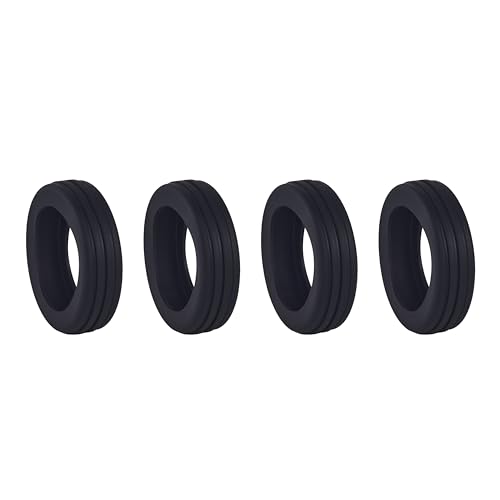 Luggage Wheel Covers Set of 4 - Wear-Resistant Luggage Wheel Protector Covers - Silicone Suitcase Wheel Covers, Noiseless - Luggage Accessories