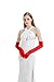 sodknow Long Red Satin Gloves Women Costume Long Red Gloves Elbow Length Opera Glove 1920s Party Roaring 20 s Accessories Dance Dress Halloween Cruella Cosplay Great Gatsby Fashion Outfits Formal