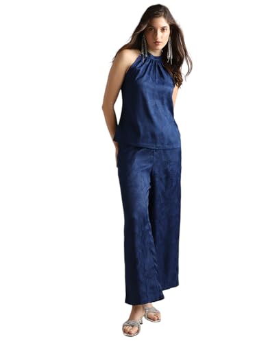 Image of Globus Women Co-ord Set (8909389010414 Blue S)