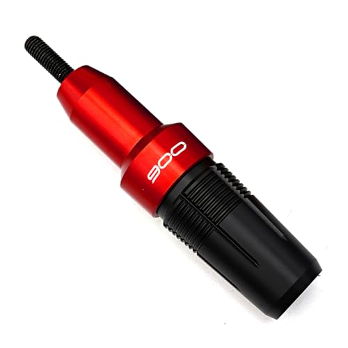 MOWOK fit for KAWASAKI Z900 Z900rs Z 900 2017-2021 2022 2023 2024 2025 2026 Motorcycle Accessories Exhaust Slider Crash Protector Falling Protection Exhaust Crash Pad (Red, For Z900 (M10))