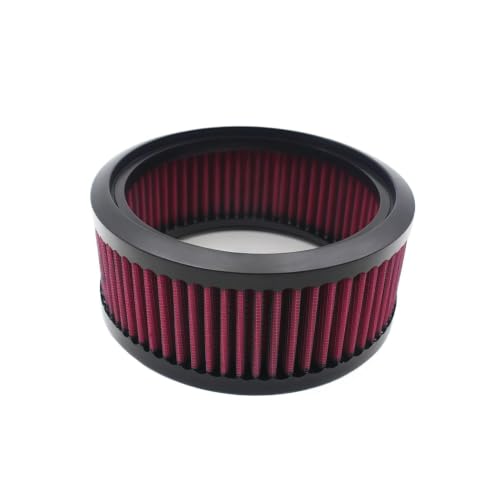 Filtre d'entrée d'air moto pour Harley Cafe Racer lavable et durable