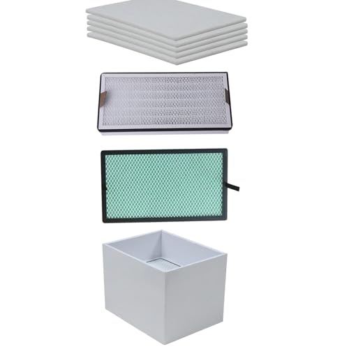 KNOKOO FES350 Fume Extractor 1 Set Filter Purifier Smoke Removal, 5 PCS Pre-filter, 1 pcs HEPA Filter, 1 Carbon Filter and 1 pcs Main Filter