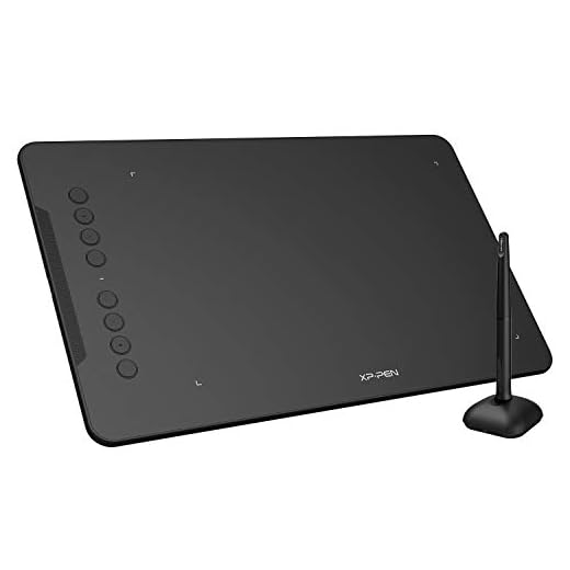 Mesa Digitalizadora XP-PEN Deco01 V2 para desenho gráfico com caneta sem bateria suportam Windows, Mac e Android