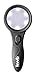 kwb Handlupe mit LED 953095 (ergonomisch geformter Softgriff, Acryl-Linse mit 3-Fach Vergrößerung)