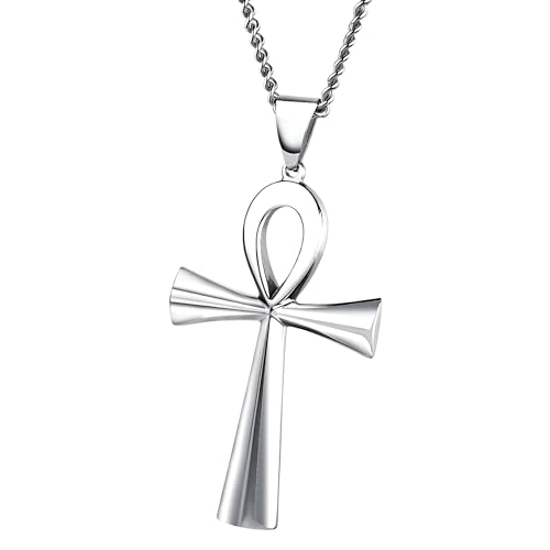 Collier vintage en argent 925 talisman égyptien cadeau idéal halloween