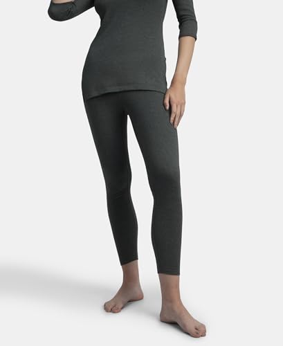 Image of Jockey 2520 Women Extra Warmth Super Combed Cotton Rich Thermal Leggings with StayWarm Technology
