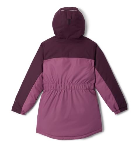Columbia Youth Mädchen Hikebound 2 Lange Isolierte Jacke Winterjacke, Antik Mauve/Moonvista, L – Ansicht 2