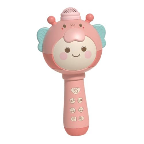 Microphone rose enfant avec fonction karaoké : le cadeau d'anniversaire idéal pour filles et garçons