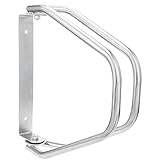Aparcamiento para bicicletas, preparado para el montaje en pared. Soporte orientable en 120 grados.