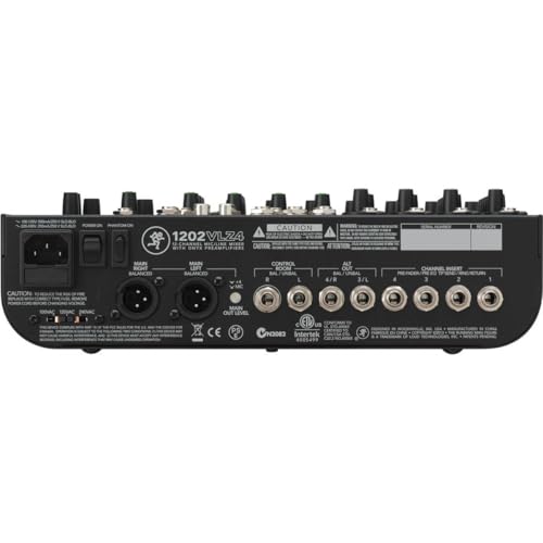 Mackie VLZ4 Series, 12-channel Mixer with Ultra-wide 60dB gain range and Onyx Mic Preamps (1202VLZ4) by Mackie - Image 6