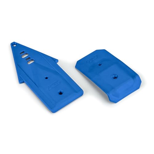 Image of Pro-Line Racing Bash Armor F /R Skid Plates Blue for ARRMA 3S Vehicles PRO639506