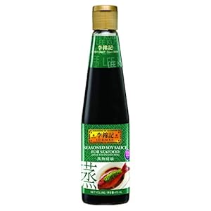 Lee Kum Kee Gekruid Soja Saus voor Zeevruchten 410 ml