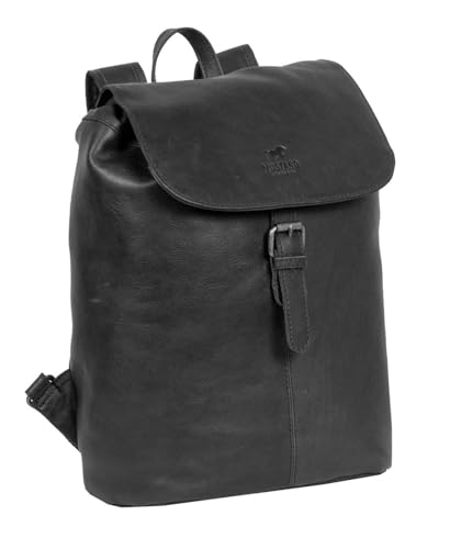 Sac à dos en cuir noir MUSTANG Catania un accessoire élégant