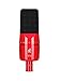SE Electronics X1 Series Condenser Microphone and Clip in Red & Black